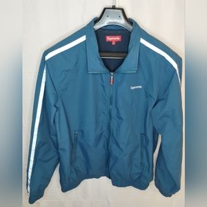 Supreme 2016 3m reflective teal track jacket XL